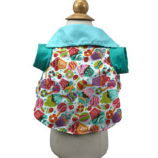 candy patterned dog shirt