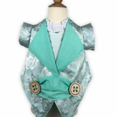 Formal shiny dog tuxedo